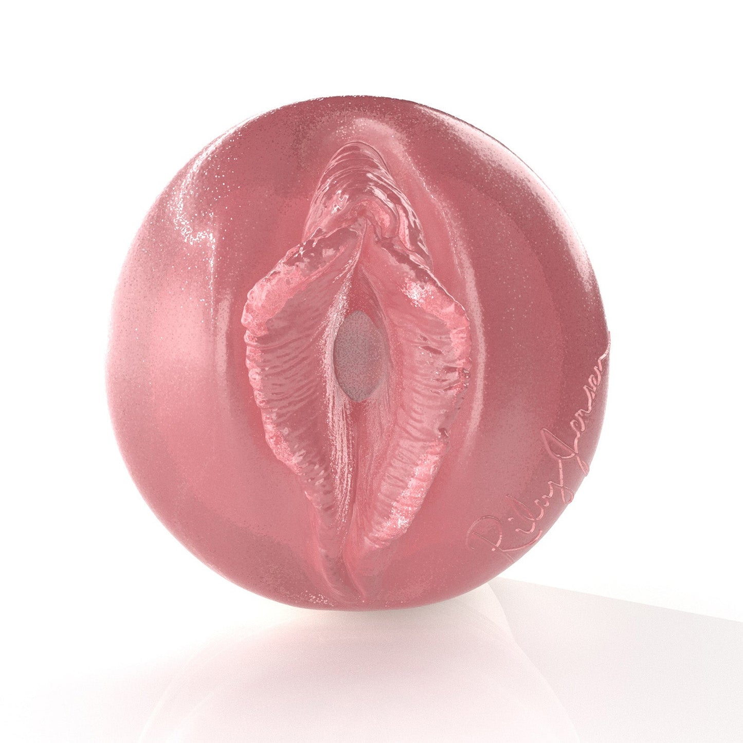 Riley Jensen Pussy Fleshlight straight on